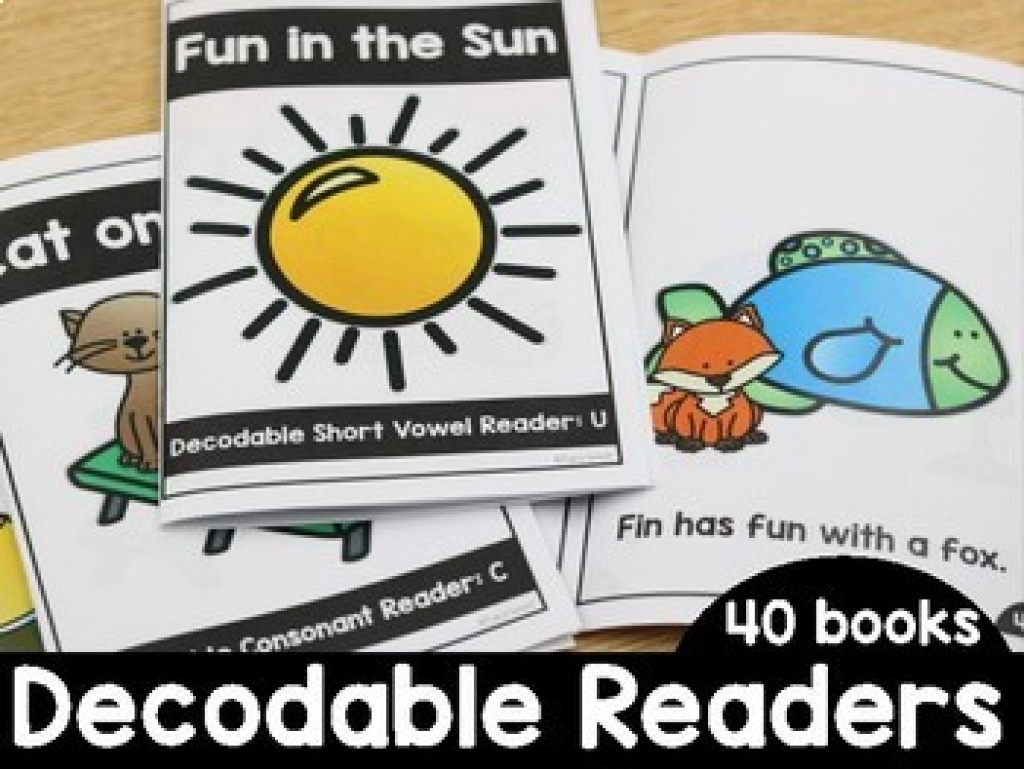 Free Printable Decodable Books For Kindergarten Fanny Printable