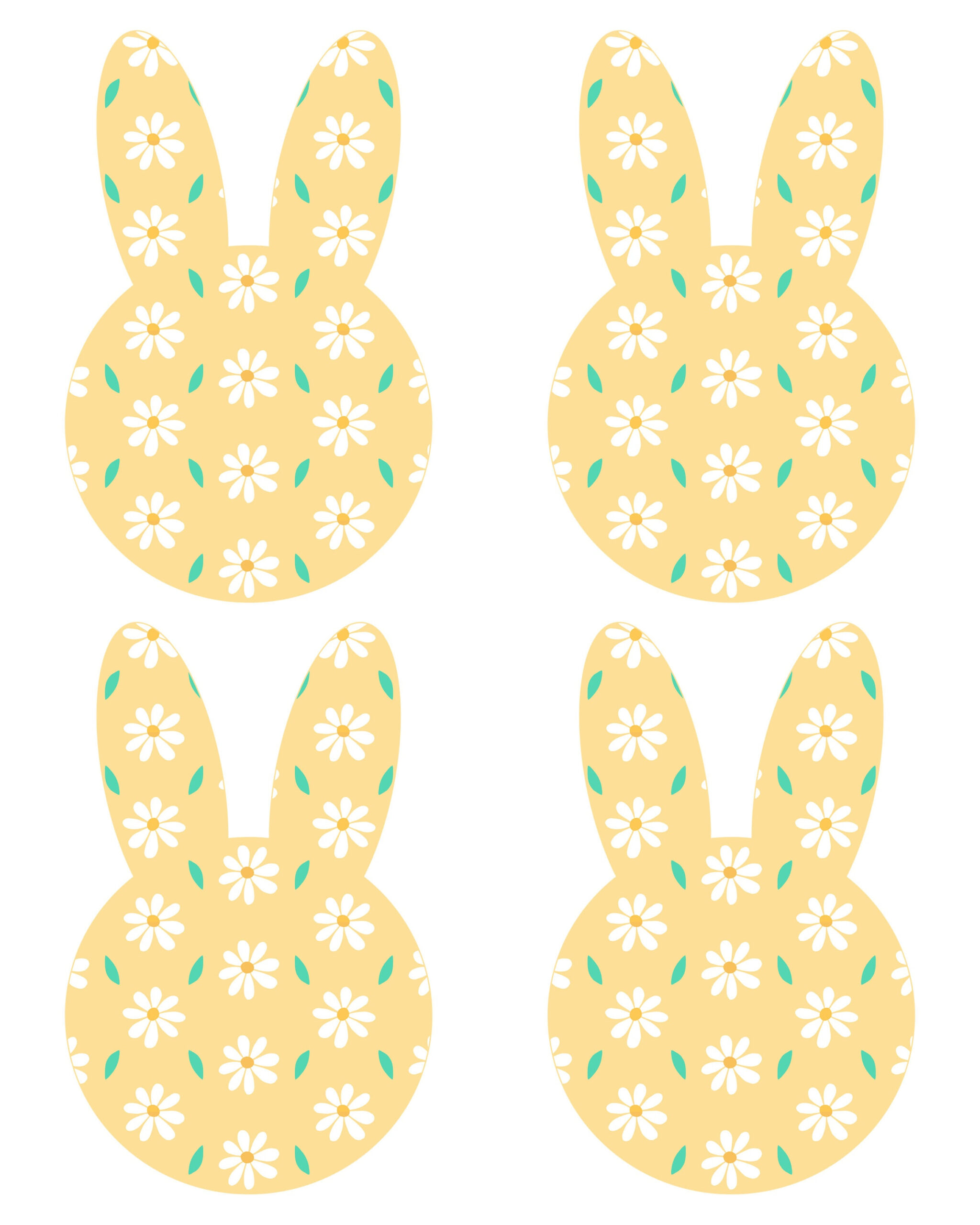 Free Printable Easter Bunting Free Printable