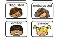 Free Printable Emotion Faces And Activities Natural Beach Living