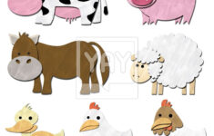 Free Printable Farm Animal Cutouts Free Printable A To Z