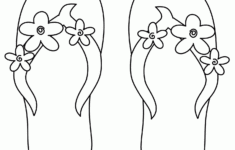 Free Printable Flip Flop Pattern Free Printable