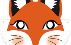 Free Printable Fox Mask Template Free Printable