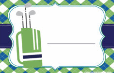 FREE Printable Golf Invitations Template DREVIO