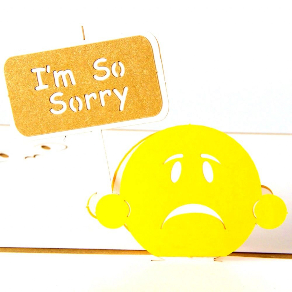 Free Printable I Am Sorry Cards Fanny Printable