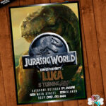 Free Printable Jurassic Park Invitations Free Printable