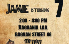 free printable jurassic park invitations free printable Free Printable Jurassic Park Invitations Free Printable