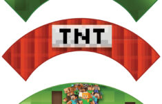 Free Printable Minecraft Cupcake Toppers And Wrappers Free Printable