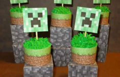 Free Printable Minecraft Cupcake Toppers And Wrappers Minecraft