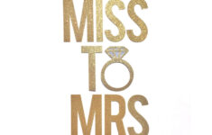 Free Printable Miss To Mrs Banner Free Printable