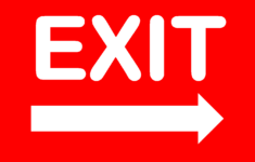 Free Printable No Exit Signs Free Printable