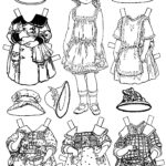 Free Printable Paper Doll Coloring Pages For Kids