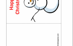 Free Printable Quarter Fold Christmas Cards Printable Card Free