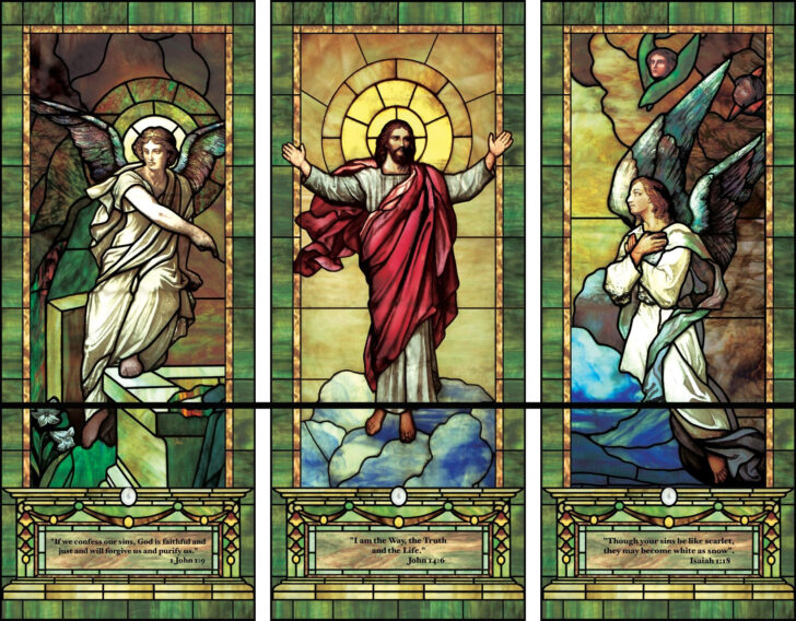 Free Printable Religious Stained Glass Patterns
