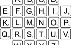 free printable scrabble tiles free printable Free Printable Scrabble Tiles Free Printable
