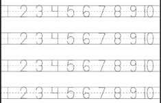 Free Printable Tracing Numbers 1 50 Free Printable