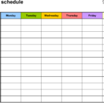 Free Printable Weekly Appointment Sheets Free Printable