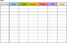 Free Printable Weekly Appointment Sheets Free Printable