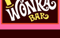 Free Printable Wonka Bar Wrapper Template Free Printable