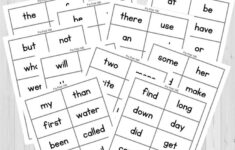 Fry Sight Word Flash Cards Free Printable Learning Ideas For Parents