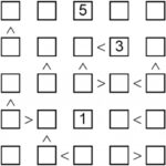 Futoshiki Puzzles Logic Plus Inequalities This Looks Like A Fun