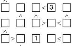 Futoshiki Puzzles Logic Plus Inequalities This Looks Like A Fun