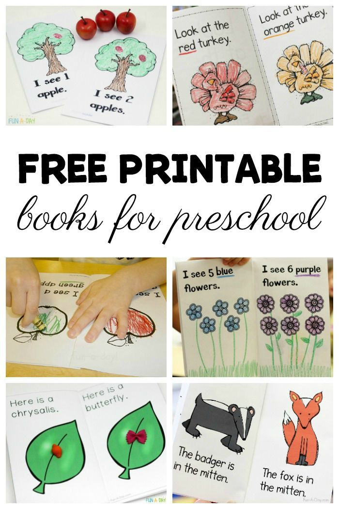 Free Printable Kindergarten Level Books Fanny Printable