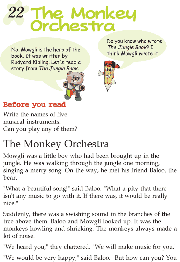 grade-2-reading-lesson-22-short-stories-the-monkey-orchestra-fanny