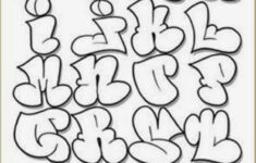 Graffitie Graffiti Letters A z