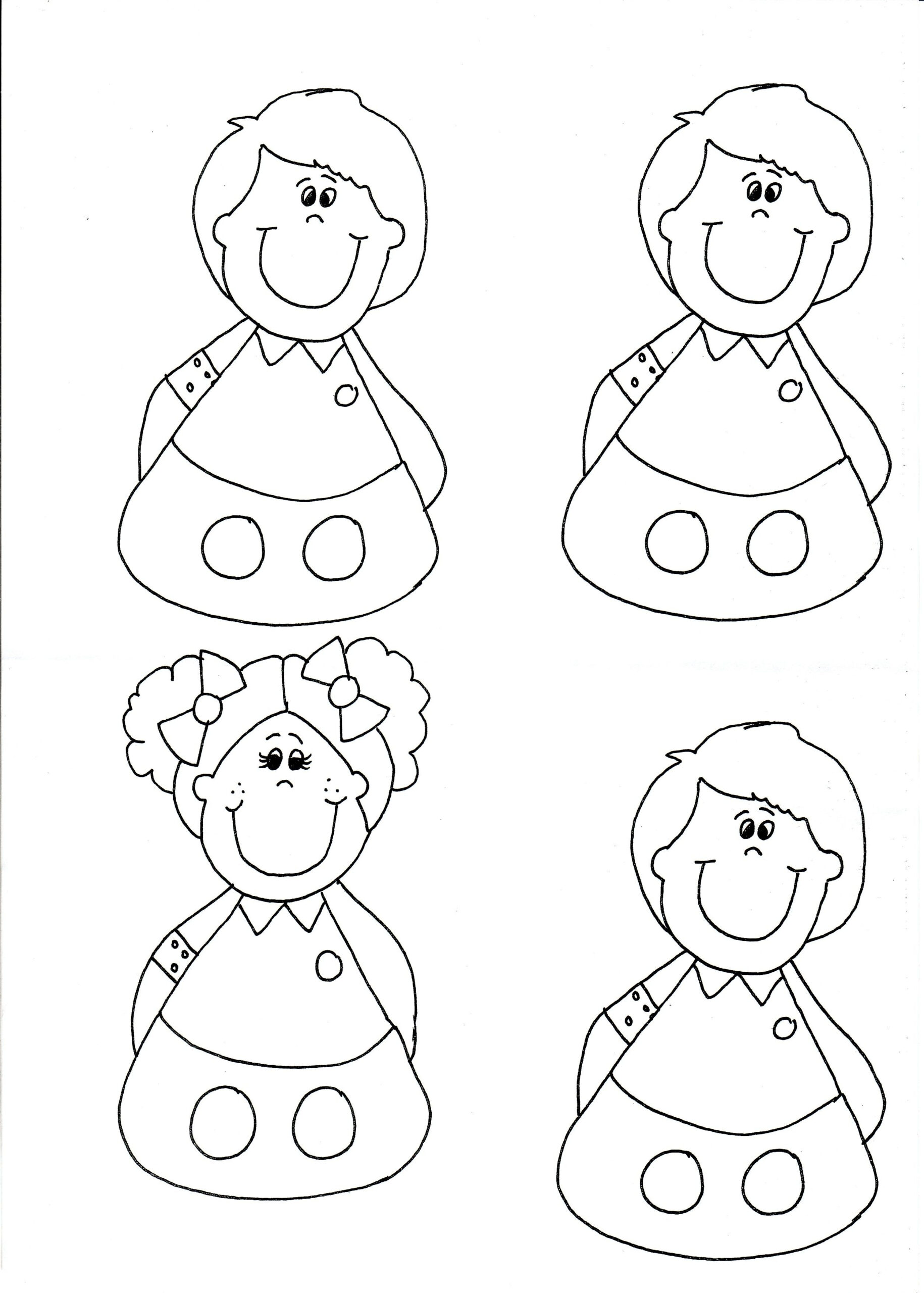 Here Is A Template For Finger Puppets For Anchors Description From 