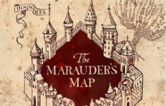 Images For Harry Potter Marauders Map Printout Harry Potter Poster