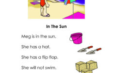 Kindergarten Reading Worksheets Short Story 10