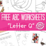 Letter Q Worksheets Free Kids Printable