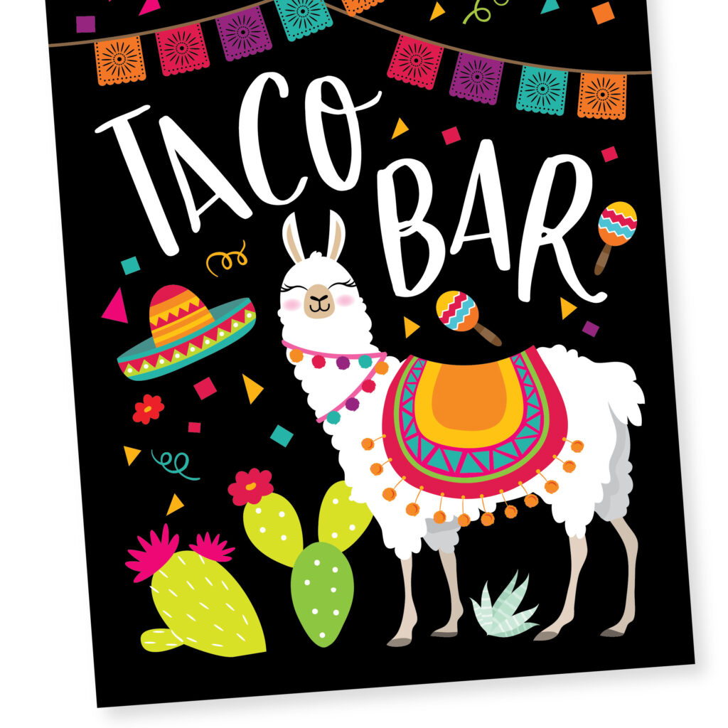 Free Printable Taco Bar Signs | Fanny Printable