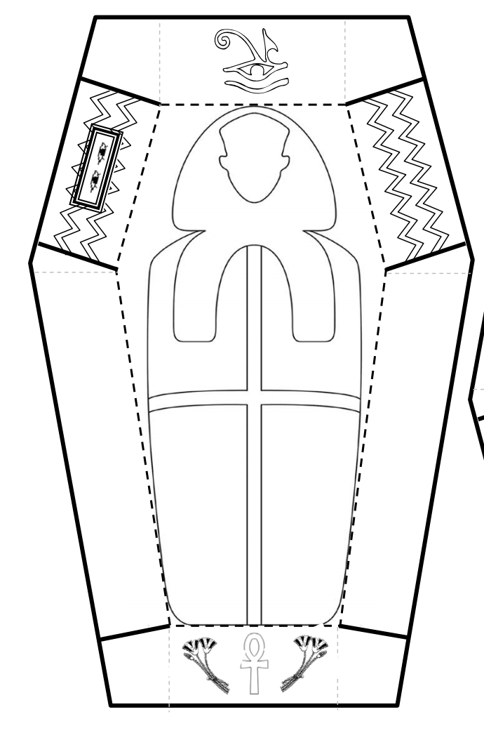 Free Printable Sarcophagus