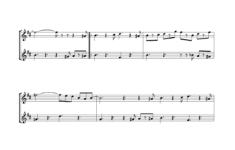 Mancini The Pink Panther Sheet Music For Two Alto Saxophones duets