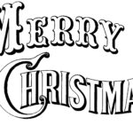 Merry Christmas Stencil Free Printable