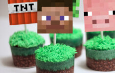 minecraft cupcake toppers wrappers magical printable Minecraft Cupcake Toppers Wrappers Magical Printable