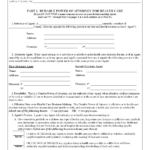 Missouri Health Care Power Of Attorney Fillable PDF Free Printable