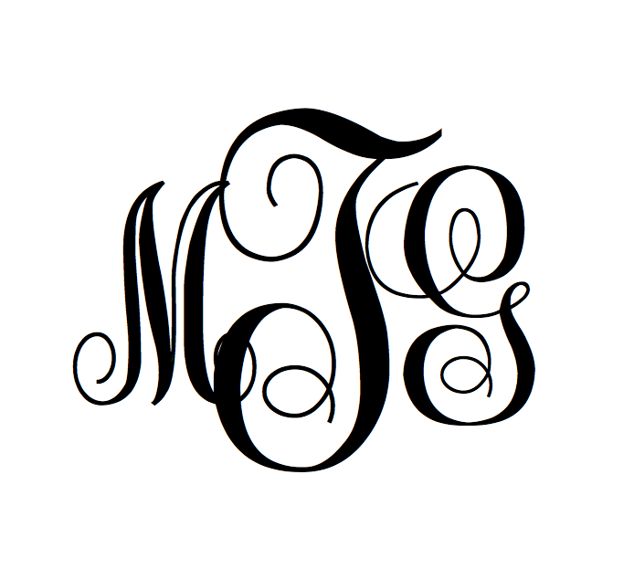 MonogramsByM Free Monogram Font