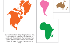 Montessori World Map Free Printable Free Printable A To Z