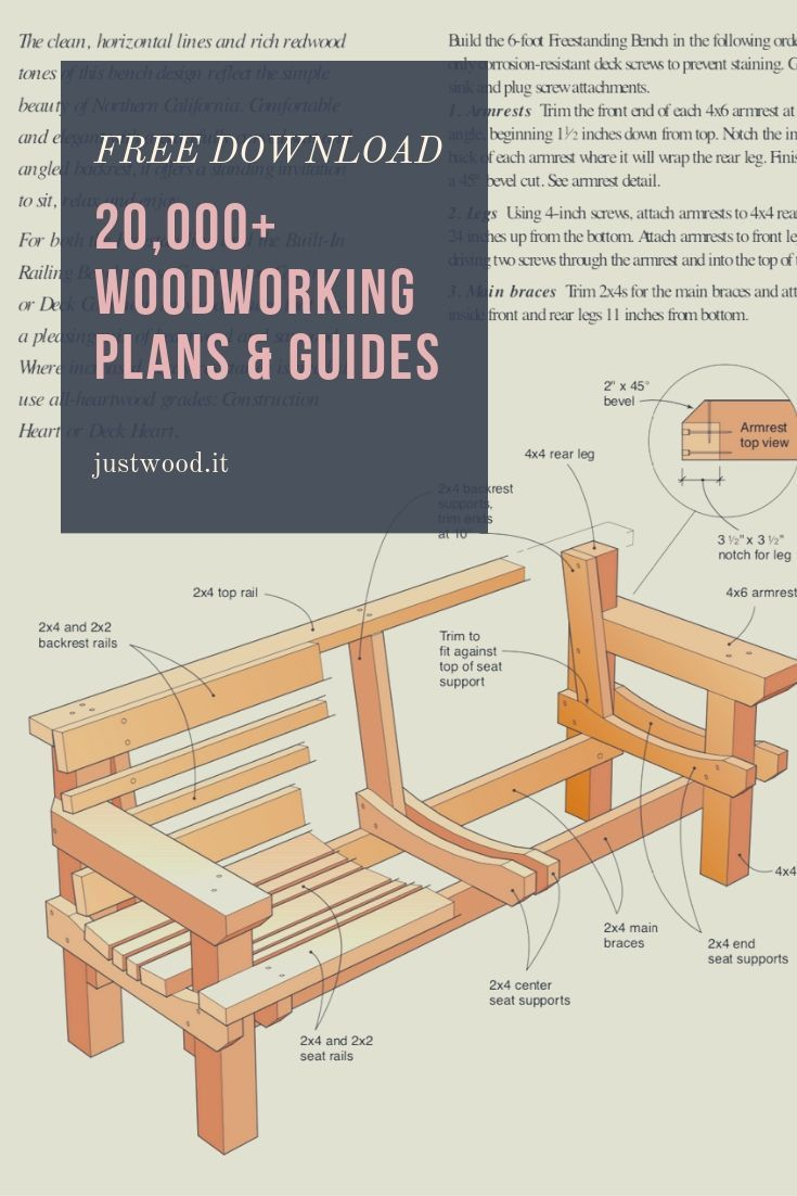 More Than 2 200 Woodworking PDF Plans To Download Right Now For FREE 