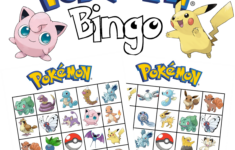 Musings Of An Average Mom Pokemon Bingo