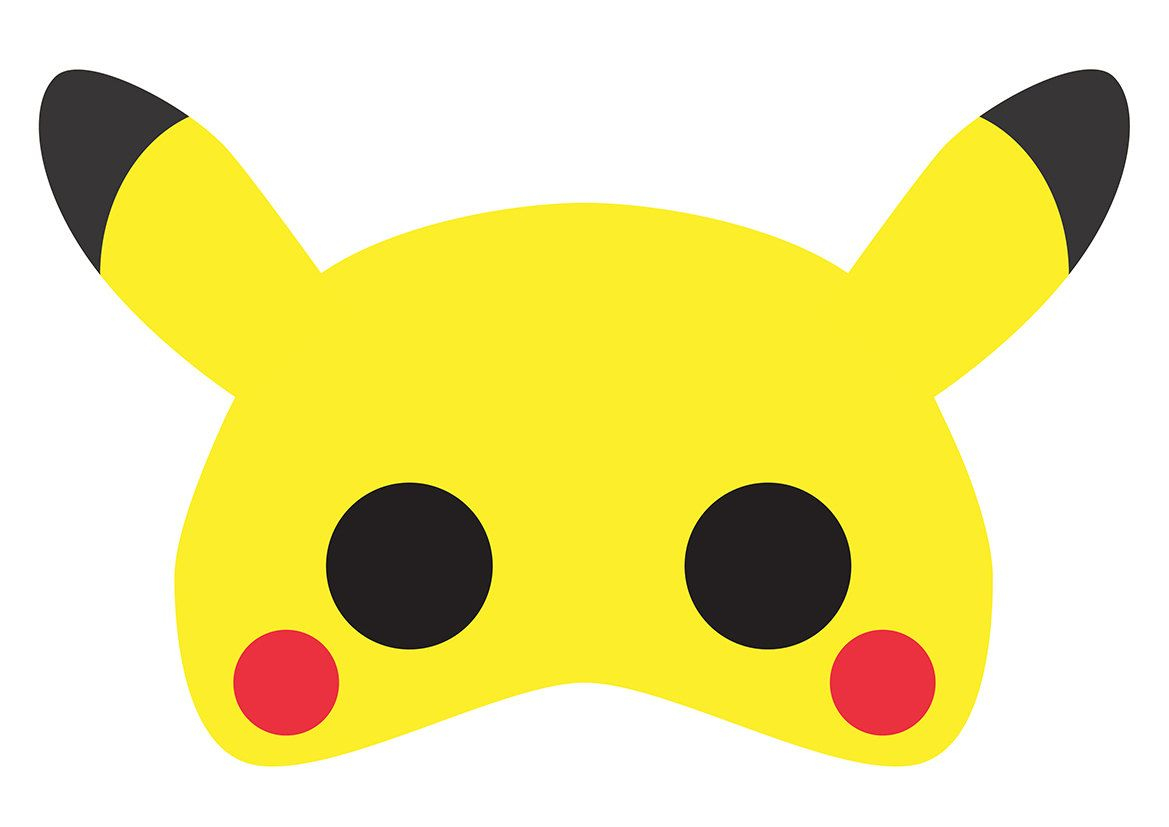 No Costume No Problem Heres A Printable Pikachu Pokemon Mask Which 