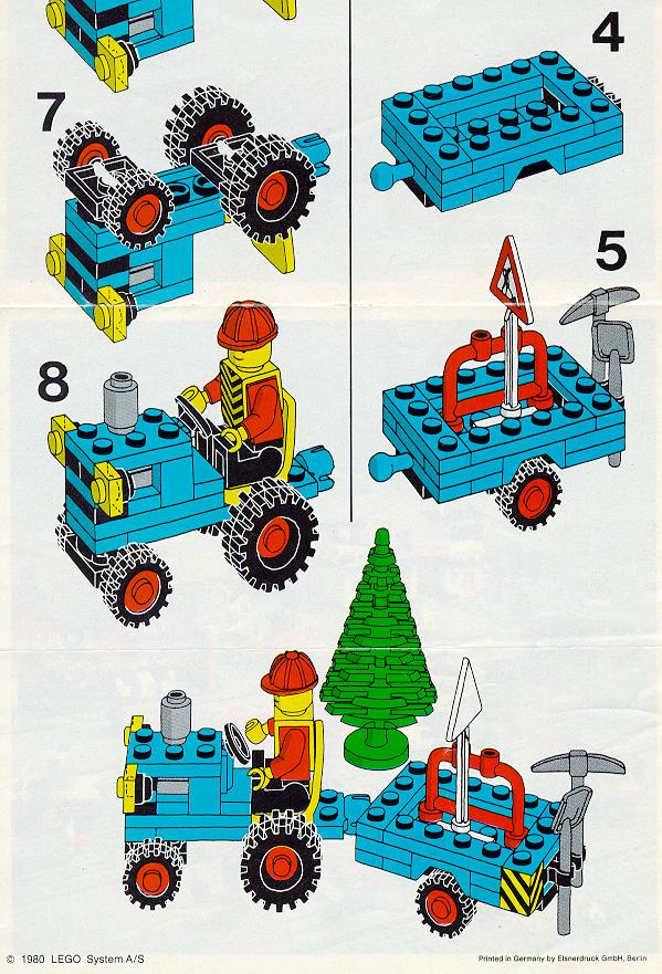 Old LEGO Instructions Letsbuilditagain