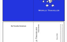 Passport Template 19 Free Word PDF PSD Illustrator Format