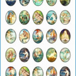 Permalink To Beautiful Figure Of Free Printable Cabochon Templates