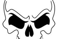 Pin By Berny Hollinsworth On Craft Ideas Skull Stencil Skull