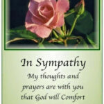 Pin By Rose Morey On Vintage Cards In 2020 Sympathy Card Messages
