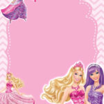Pin On Barbie Birthday Invitations