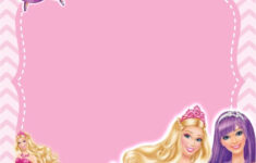 pin on barbie birthday invitations Pin On Barbie Birthday Invitations